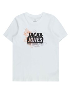 Jack & Jones Junior Póló lila / narancs / fekete / piszkosfehér