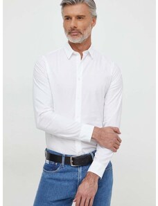 Calvin Klein Jeans ing férfi, galléros, bézs, slim