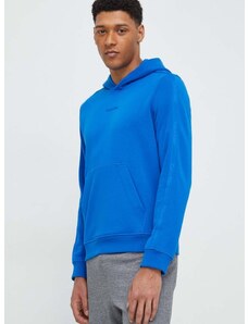 Calvin Klein Performance edzős pulóver sima, kapucnis