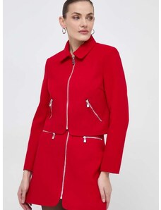 Morgan rövid kabát női, piros, átmeneti
