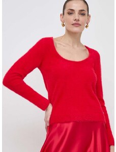 Morgan pulóver női, piros