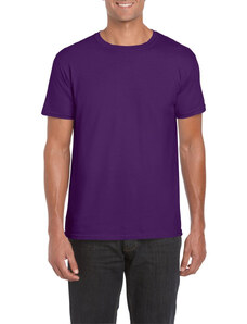 Gildan softstyle, GI64000, kereknyakú pamut póló, Purple-2XL