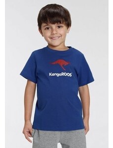 Kangaroos királykék fiú póló