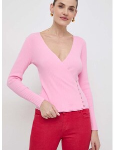 Morgan pulóver női, rózsaszín