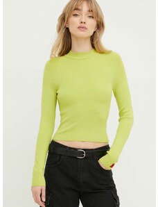 HUGO pulóver könnyű, női, zöld