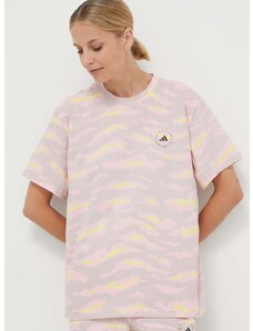 adidas by Stella McCartney t-shirt női, rózsaszín, IN3631