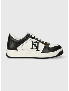 Elisabetta Franchi bőr sportcipő fekete, SA54G41E2, SA28G41E2