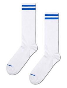 Happy Socks zokni Solid Sneaker Thin Crew fehér