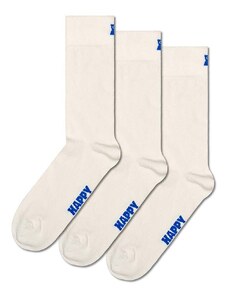 Happy Socks zokni Solid 3 pár fehér