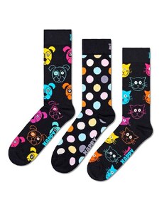 Happy Socks zokni Classic Dog 3 pár sötétkék