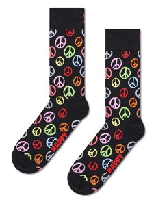 Happy Socks zokni Peace fekete