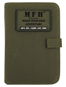 MFH A6-os notebook tok, OD zöld