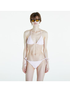 Női fürdőruha Daily Paper Reya Monogram Bikini Top Ice Pink
