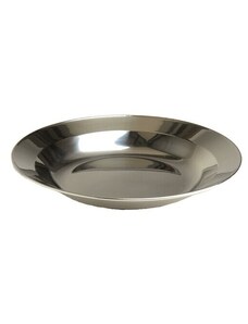 Mil-tec rozsdamentes acél tányér, 22 cm