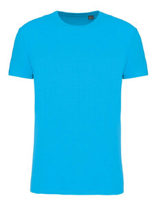 Kariban organikus rövid ujjú férfi póló KA3025IC, Sea Turquoise-2XL