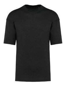 Kariban szélesebb szabású unisex környakas póló KA3008, Black-2XL