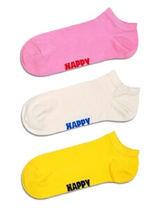 Happy Socks zokni Solid Low Socks 3 pár