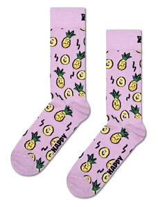 Happy Socks zokni Pineapple Sock lila
