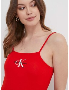 Calvin Klein Jeans body női, piros