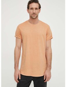 G-Star Raw pamut póló x Sofi Tukker narancssárga, férfi, sima