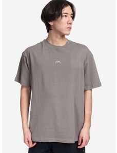 A-COLD-WALL* pamut póló Essential T-Shirt szürke, sima