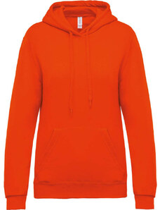Kariban Női kapucnis pulóver KA473, Orange-2XL