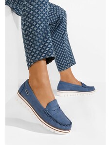 Zapatos Manise v2 kék női mokaszín