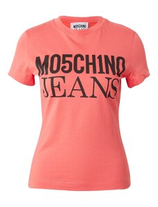 Moschino Jeans Póló málna / fekete
