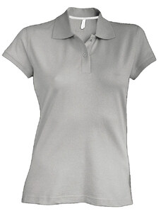 Kariban rövid ujjú galléros Női piké póló KA242, Oxford Grey-2XL