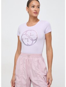 Guess t-shirt női, rózsaszín, W4GI29 J1314