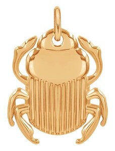 Lilou aranyozott medál Skarabeusz