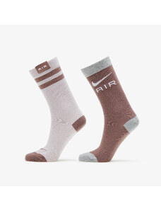 Férfi zoknik Nike Dri-FIT Everyday Essentials Nike Air Crew Socks 2-Pack Multi-Color