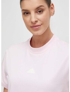 adidas t-shirt női, rózsaszín, IS4288