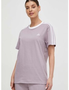 adidas pamut póló női, rózsaszín, IS1562