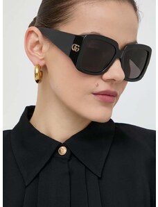 Gucci napszemüveg fekete, női, GG1402S