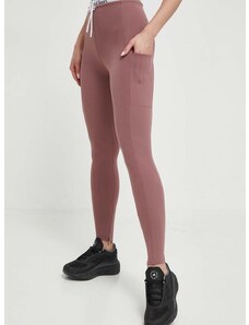 Calvin Klein Performance edzős legging rózsaszín, nyomott mintás
