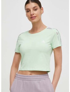 adidas t-shirt női, zöld, IR6119