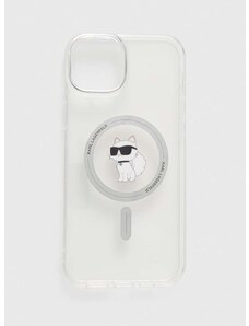 Karl Lagerfeld telefon tok iPhone 15 Plus / 14 Plus 6.7" átlátszó