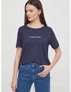 Geox t-shirt W4510G-T3093 W T-SHIRT női, sötétkék