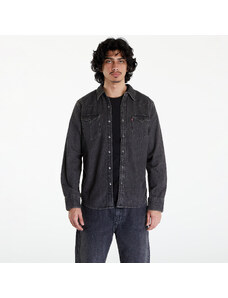 Férfi ing Levi's Barstow Western Standard Fit Shirt Black Washed