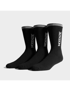 Mckenzie Zokni 3Pk Sport Sock Blk Sock Packs Női Kiegészítők Zoknik MCKAA10126BLK Fekete
