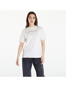 Tommy Hilfiger Női póló Tommy Jeans Relaxed New Linear Short Sleeve Tee Ancient White