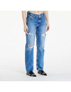 Női farmer Calvin Klein Jeans Low Rise Straight Jeans Denim Medium