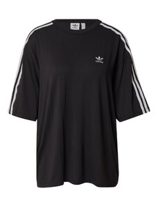 ADIDAS ORIGINALS Oversize póló fekete / fehér