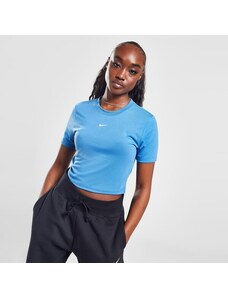 Nike Póló W Nsw Tee Essntl Slim Crp Lbr Phoenix Női Ruhák Pólók FB2873-402 Kék