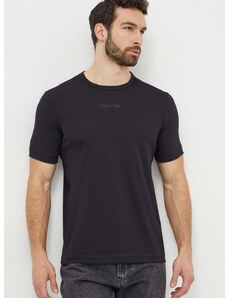 Calvin Klein Performance edzős póló fekete, sima