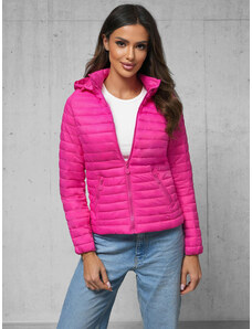 Női kabát rózsaszín OZONEE O/H117Z
