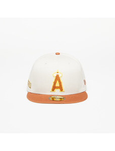 Sapka New Era Anaheim Angels Boucle 59FIFTY Fitted Cap Stone/ Brown