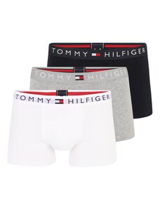 Tommy Hilfiger Underwear Boxeralsók tengerészkék / szürke melír / piros / fehér