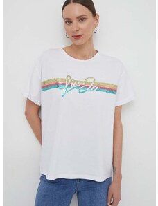 Liu Jo t-shirt női, fehér